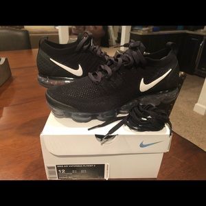 Nike Air Vapormax Flynit 2 Black Size 12 Men’s